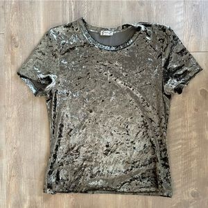 Crushed Velvet Free People Top